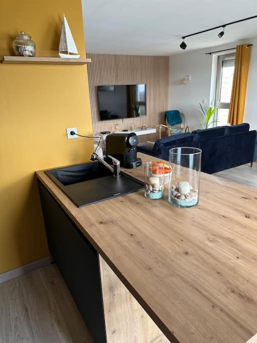 Appart 4 Pers Plage Vue Mer Calais Eksteriør billede
